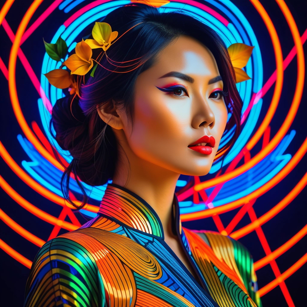 Pao mise en page internet vidéo illustration 3d serveur IA générative AI freelance paris studio de création magazines PX6L45Y0